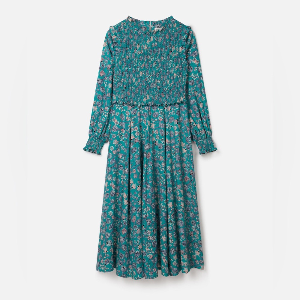 Thought Chandri Tencel™ Crepe Midi Dress - Midori Green